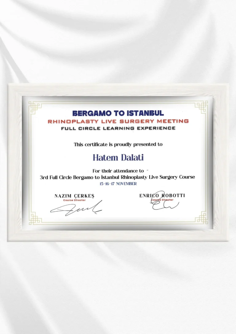 DR-HATEM-DALATI-CERTIFICATE-ENT-CLINIC-OF-EXCELLENCE-RHINOPLASTY-NOSE-JOB-DUBAI-HEALTHCARE